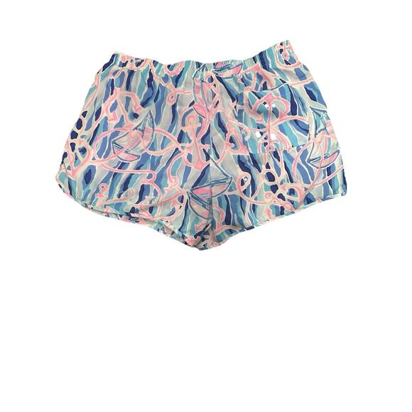 Lilly Pulitzer Luxletic Shorts Large - Picture 1 of 5